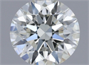 Diamante Natural 0.60 quilates, Redondo , Color I, claridad VS2 y certificado GIA