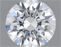 Diamante Natural 0.51 quilates, Redondo , Color F, claridad VS2 y certificado GIA