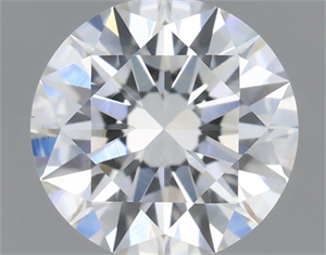 Foto Diamante Natural 0.51 quilates, Redondo , Color F, claridad VS2 y certificado GIA de