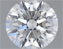Diamante Natural 0.60 quilates, Redondo , Color D, claridad SI1 y certificado GIA