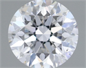 Natural Diamond 0.72 Carats, Round with Very Good Cut, E Color, I1 Clarity and Certified by GIA