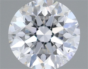 Picture of Natural Diamond 0.72 Carats, Round with Very Good Cut, E Color, I1 Clarity and Certified by GIA