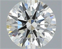 Diamante Natural 0.80 quilates, Redondo , Color I, claridad VVS2 y certificado IGI