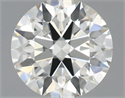 Natural Diamond 0.70 Carats, Round with Excellent Cut, K Color, SI1 Clarity and Certified by IGI