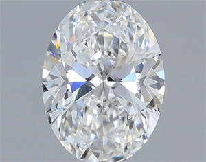 Picture of Natural Diamond 0.70 Carats, Oval with  Cut, E Color, VS2 Clarity and Certified by IGI