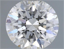 Natural Diamond 0.75 Carats, Round with Excellent Cut, E Color, SI1 Clarity and Certified by GIA