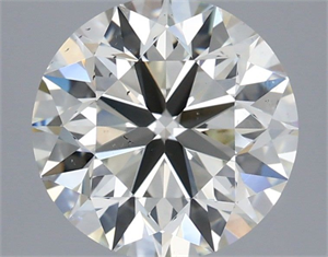 Foto Diamante Natural 3.01 quilates, Redondo , Color K, claridad VS2 y certificado GIA de