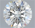 Natural Diamond 0.81 Carats, Round with Excellent Cut, H Color, VS1 Clarity and Certified by IGI