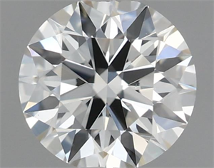 Picture of Natural Diamond 0.70 Carats, Round with Excellent Cut, I Color, VS2 Clarity and Certified by GIA