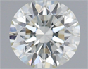 Natural Diamond 0.83 Carats, Round with Excellent Cut, K Color, SI1 Clarity and Certified by GIA