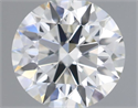 Natural Diamond 0.74 Carats, Round with Excellent Cut, J Color, VVS2 Clarity and Certified by GIA