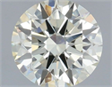 Natural Diamond 0.83 Carats, Round with Excellent Cut, K Color, VS1 Clarity and Certified by IGI