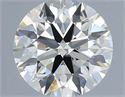 Diamante Natural 0.64 quilates, Redondo , Color I, claridad VVS2 y certificado IGI