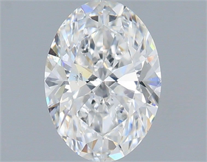 Picture of Natural Diamond 1.00 Carats, Oval with  Cut, E Color, SI1 Clarity and Certified by IGI