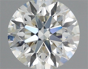 Picture of Natural Diamond 0.72 Carats, Round with Excellent Cut, J Color, I1 Clarity and Certified by GIA