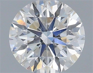 Picture of Natural Diamond 0.71 Carats, Round with Excellent Cut, F Color, SI1 Clarity and Certified by IGI