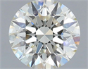 Diamante Natural 0.84 quilates, Redondo , Color J, claridad IF y certificado IGI