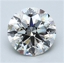 Diamante Natural 3.08 quilates, Redondo , Color I, claridad VS1 y certificado GIA