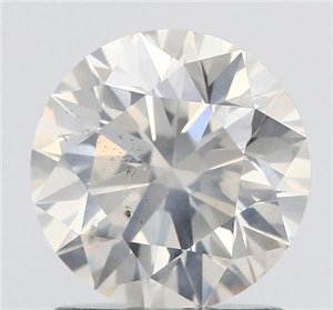 Picture of Natural Diamond 1.20 Carats, Round with Excellent Cut, J Color, I1 Clarity and Certified by GIA