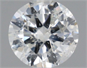 Natural Diamond 0.96 Carats, Round with Very Good Cut, H Color, I1 Clarity and Certified by IGI
