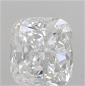 Diamante Natural 1.00 quilates, Del cojín , Color D, claridad IF y certificado GIA