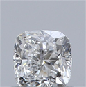 Natural Diamond 0.74 Carats, Cushion with  Cut, D Color, VS1 Clarity and Certified by GIA