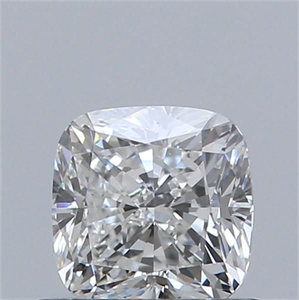 Foto Diamante Natural 0.73 quilates, Del cojín , Color F, claridad VS1 y certificado GIA de