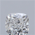 Natural Diamond 0.90 Carats, Cushion with  Cut, E Color, VS2 Clarity and Certified by GIA
