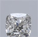 Natural Diamond 0.90 Carats, Cushion with  Cut, F Color, VS1 Clarity and Certified by GIA