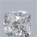 Diamante Natural 0.90 quilates, Del cojín , Color D, claridad VS1 y certificado GIA