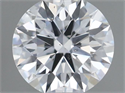 Diamante Natural 0.44 quilates, Redondo , Color F, claridad SI1 y certificado GIA