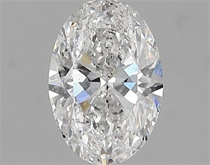 Picture of Natural Diamond 1.01 Carats, Oval with  Cut, F Color, SI2 Clarity and Certified by GIA