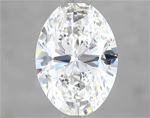 Picture of Natural Diamond 1.01 Carats, Oval with  Cut, G Color, SI1 Clarity and Certified by GIA