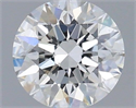 Natural Diamond 0.45 Carats, Round with Excellent Cut, F Color, VS1 Clarity and Certified by IGI