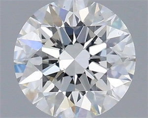 Picture of Natural Diamond 0.45 Carats, Round with Excellent Cut, F Color, VS1 Clarity and Certified by IGI