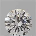 Diamante Natural 0.47 quilates, Redondo , Color E, claridad VVS2 y certificado GIA