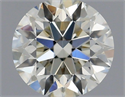 Natural Diamond 0.60 Carats, Round with Excellent Cut, I Color, VS2 Clarity and Certified by IGI