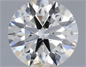 Natural Diamond 0.40 Carats, Round with Excellent Cut, G Color, SI1 Clarity and Certified by IGI