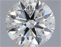 Natural Diamond 0.40 Carats, Round with Excellent Cut, G Color, SI2 Clarity and Certified by IGI