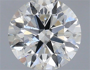 Picture of Natural Diamond 0.40 Carats, Round with Excellent Cut, G Color, SI2 Clarity and Certified by IGI