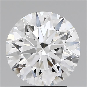 Foto Diamante Natural 2.71 quilates, Redondo , Color D, claridad SI1 y certificado GIA de