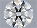 Natural Diamond 0.40 Carats, Round with Excellent Cut, G Color, VS2 Clarity and Certified by IGI