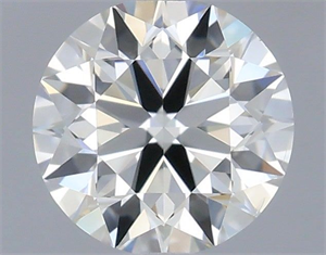 Picture of Natural Diamond 0.40 Carats, Round with Excellent Cut, G Color, VS2 Clarity and Certified by IGI