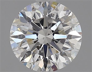 Picture of Natural Diamond 1.73 Carats, Round with Excellent Cut, F Color, SI2 Clarity and Certified by GIA