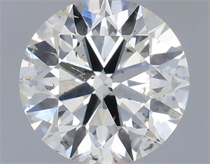 Picture of Natural Diamond 0.50 Carats, Round with Excellent Cut, G Color, SI2 Clarity and Certified by IGI