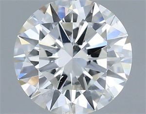 Picture of Natural Diamond 0.50 Carats, Round with Excellent Cut, F Color, SI1 Clarity and Certified by IGI