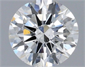 Diamante Natural 0.47 quilates, Redondo , Color F, claridad SI1 y certificado IGI