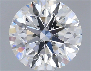 Foto Diamante Natural 0.50 quilates, Redondo , Color E, claridad SI1 y certificado IGI de