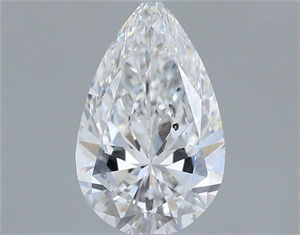 Picture of Natural Diamond 0.70 Carats, Pear with  Cut, E Color, SI1 Clarity and Certified by GIA