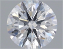Natural Diamond 0.50 Carats, Round with Excellent Cut, E Color, SI2 Clarity and Certified by IGI